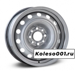 TREBL 64C49G 15 / 6.0J PCD 4x108.00 ET 49.00 ЦО 63.30 Стальной / Серебристый