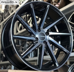 Vossen CVT r18 8j ET+35 4*100 73.1 (ip-0550 L/R) black machine face