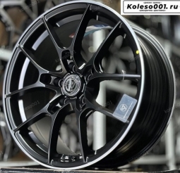 Wheelegend ULF09 R19 8,5j et+38 5*108 63.4 (ip-1991)  Matt black machine lip