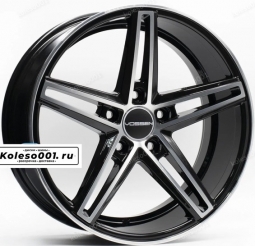 Vossen CV5 R18 8j ET+38 5*114.3 73.1 (ip-0285) black machine face