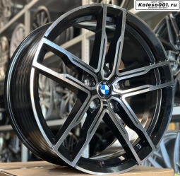 BMW Flow Forming R19 8/9j 5*112 66.6 (ip-2080 ab) Black machine face