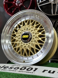 BBS RS R15 7J ET20 4*100 67.1 gold