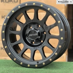 Method R18 9J ET0 6/139.7 112.0 Matt Black