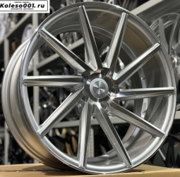 Vossen CVT r20 8.5j ET+35 5*114.3 73.1 (ip-1976 L/R) silver machine face