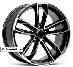 345 OEM R18 8J ET40 5*114.3 73.1 Black Machined