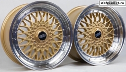  BBS RS R17 7.5/8.5J ET30 5*114.3 / 5*100 73.1 (F125 F126) Gold ML 