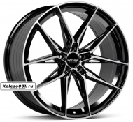 FF 525 R21 10.5J ET40 5*112 66.6 Black Machined Coating