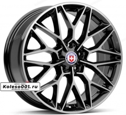 520 HRE R18 8J ET40 5*114.3 67.1 Black Machined