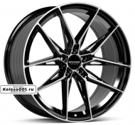 HFT 525 R20 9J ET35 5*108 73.1 Black Machined Coating