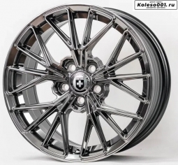 HRE Style FF28 R16 7.0j ET38 5*100 73.1 (B144) Hyper Black