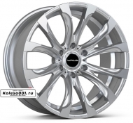 600 WALD R20 9.5J ET20 6*139.7 106.1 Silver