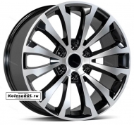 337 OEM R20 8.5J ET30 6/139.7 106.2 Black Machined