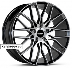 MC 304 R19 8.5J ET40 5*114.3  67.1  Black Machined