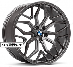 616 Forged R22 10J ET30 5*112 66.6 Matt Gunmetal 