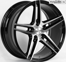 Style Vossen-302 R16 7j ET35 5*114.3 (G424) черный с полировкой