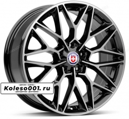 520 HFT R17 7.5J ET40 4*100 73.1  Black Machined