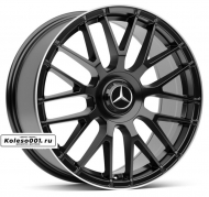 256 OEM R19 8.5J ET38 5*112 66.6 Matt Black Lip