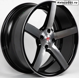 Style VPS-CV3 R17 7.5j ET35 4*100 (G453) Black MF