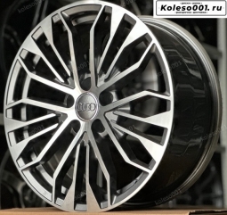 Audi R18 8j ET+35 5*112 66.6 (ip-1546) gunmetal machine face