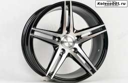 Style VPS-302 R16 7j ET35 5*114.3 (G424-1) черный с полировкой