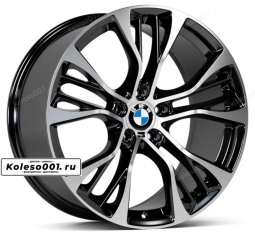 599 OEM R20 11J ET37 5*120 74.1 Black Machined