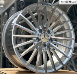 Mercedes r18 8j ET+40 5*112 66.6 (ip-2097) silver machine face 