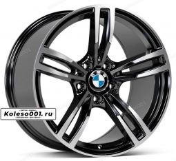 437 OEM R18 8.5J ET30 5*120 72.6 Black Machined 