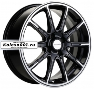 Khomen Wheels Khomen Wheels 6,5x17/4x100 ET44 D54,1 KHW1707 (KIA Rio I/II Solaris I/II) Black-FP 
