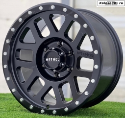 Method R17 9J ET0 6*139.7 112.0  Matt Black