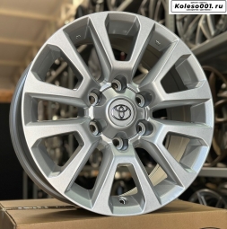 Toyota Prado r18 7.5j EТ25 6*139.7 106.1 (ip-5069) silver