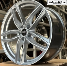 Audi R19 8,5j ET+35 5*112 66.6 (ip-1758) full silver