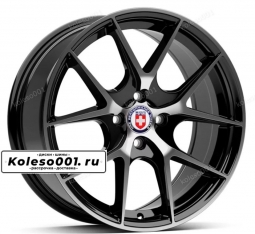 505 HRE R17 7.5J ET40 4*100 73.1 Black Machined Coating 