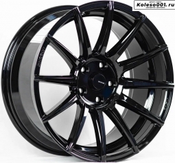 Shogun RS-Z R18 8.5j ET30 5*114.3 73.1 (S125) Черный глянец