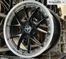 Wheelegend VLF-P06 R18 8.5 et38 5*108 63.4 (ip-2201) matt black machine lip