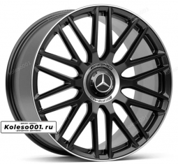 257 OEM R19 9.5J ET45 5*112 66.6 Matt Black Lip