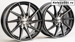 Style VPS-CVT R16 6.5j ET35 4*100/4*98 (G481) Black MF