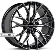 FF 204 R20 8.5J ET35 5*108 73.1 Black Machined Coating