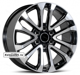 339 OEM R20 8.5J ET25 6/139.7 106.2 Black Machined
