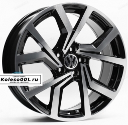 Volkswagen R19 8j Et+35 5*112 66.6 (ip-1326)  black machine face