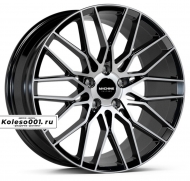 MC 304 R19 8.5J ET30 5*112 66.6 Black Machined