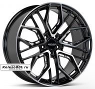 FF 205 R20 9J ET30 5*112 66.6 Black Machined Coating
