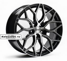 Vossen HF-2 R18 8j et+40 5*114.3 73.1 (ip-1467) black machine face