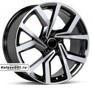 353 OEM R18 8J ET38 5*112 57.1 Black Machined