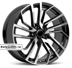 346 OEM R19 8.5J ET30 5*112 66.6 Black Machined