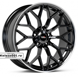 FF 903 R19 8.5J ET38 5*114.3 67.1 Black Lip