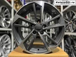 Audi R17 7.5j ET+35 5*112 66.6 (ip-5133) gunmetal machine face
