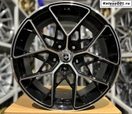 HRE FF10 R17 7.5j Et+38 5*114.3 73.1 (ip-5166) black machine face