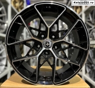 HRE FF10 R17 7.5j Et+38 5*105 73.1 (ip-5160) black machine face