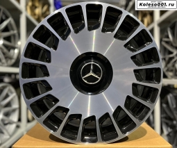 Mercedes Flow Forming r17 7.5j et+38 5*112 66.6 (ip-5176) black machine face