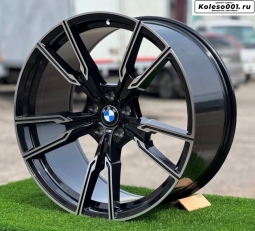 BMW 747M Style 5171 R21 9.5/10.5J ET30/35 5*112 66.6 Gloss black face